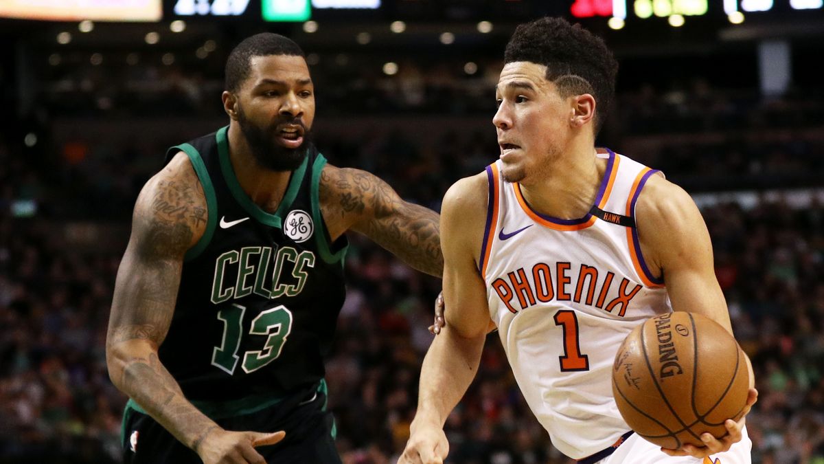 Zdjęcie okładkowe artykułu: Getty Images / Maddie Meyer / Staff / Na zdjęciu: Devin Booker (z piłką)