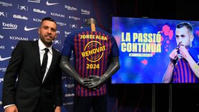 Zgodnie z zapowiedziami Jordi Alba podpisał nowy kontrakt z Barceloną