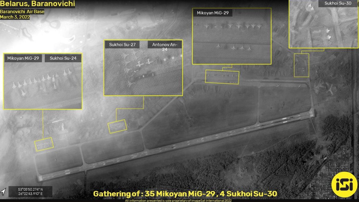 Białoruś gromadzi myśliwce MiG-29 niedaleko polskiej granicy