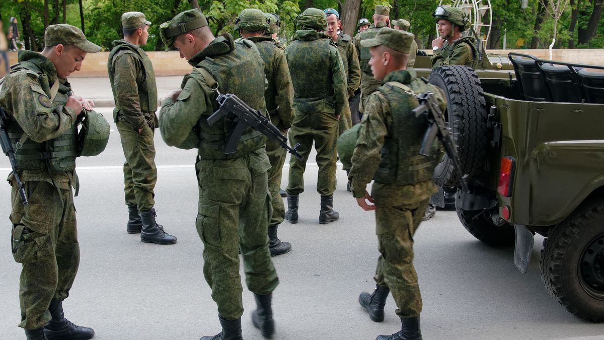 Rosyjscy żołnierze