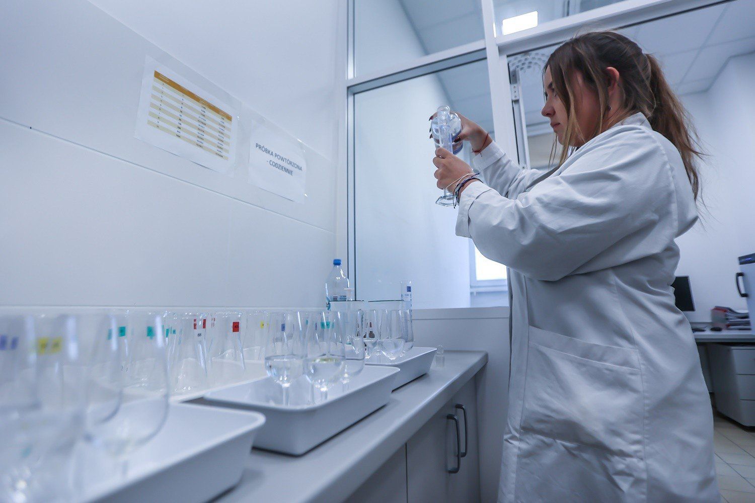 Laboratorium uzdatniania wody MPWiK