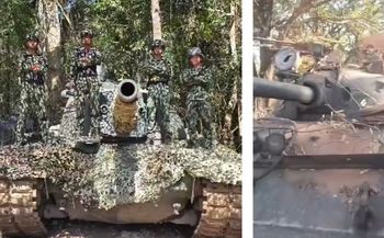 "Trumna na gąsienicach". Pokonał ją pięćdziesięcioletni czołg