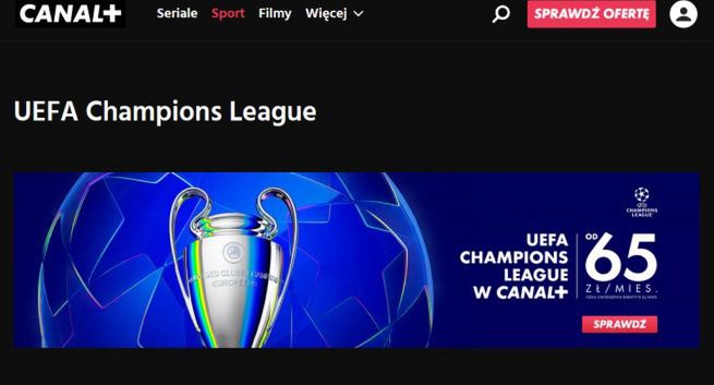 Stacje Canal+ z Ligą Mistrzów mają trafić także do sieci kablowych