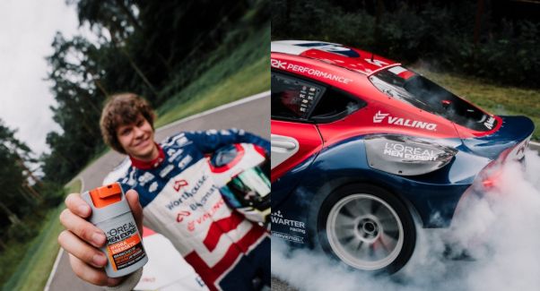 Drifter Piotr Więcek nową twarzą kampanii L’Oréal Men Expert