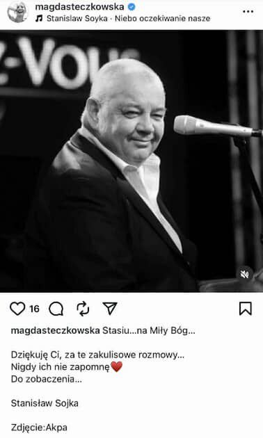 Nie żyje Stanisław Soyka