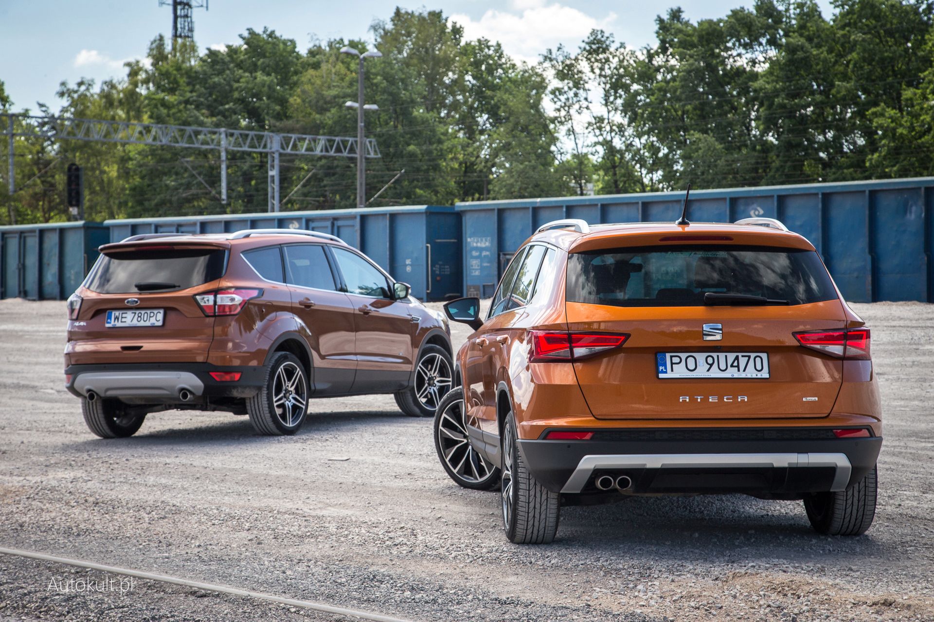 Ford Kuga i Seat Ateca