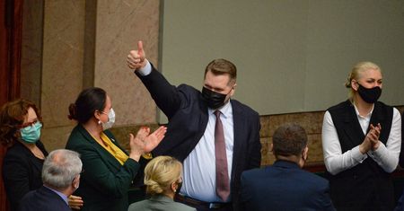 Uchwycono reakcję Czarnka. Tak cieszył się minister