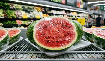 Arbuz pokrojony w folii z marketu - czy jest bezpieczny? Naukowcy i inspekcje sanitarne ostrzegają