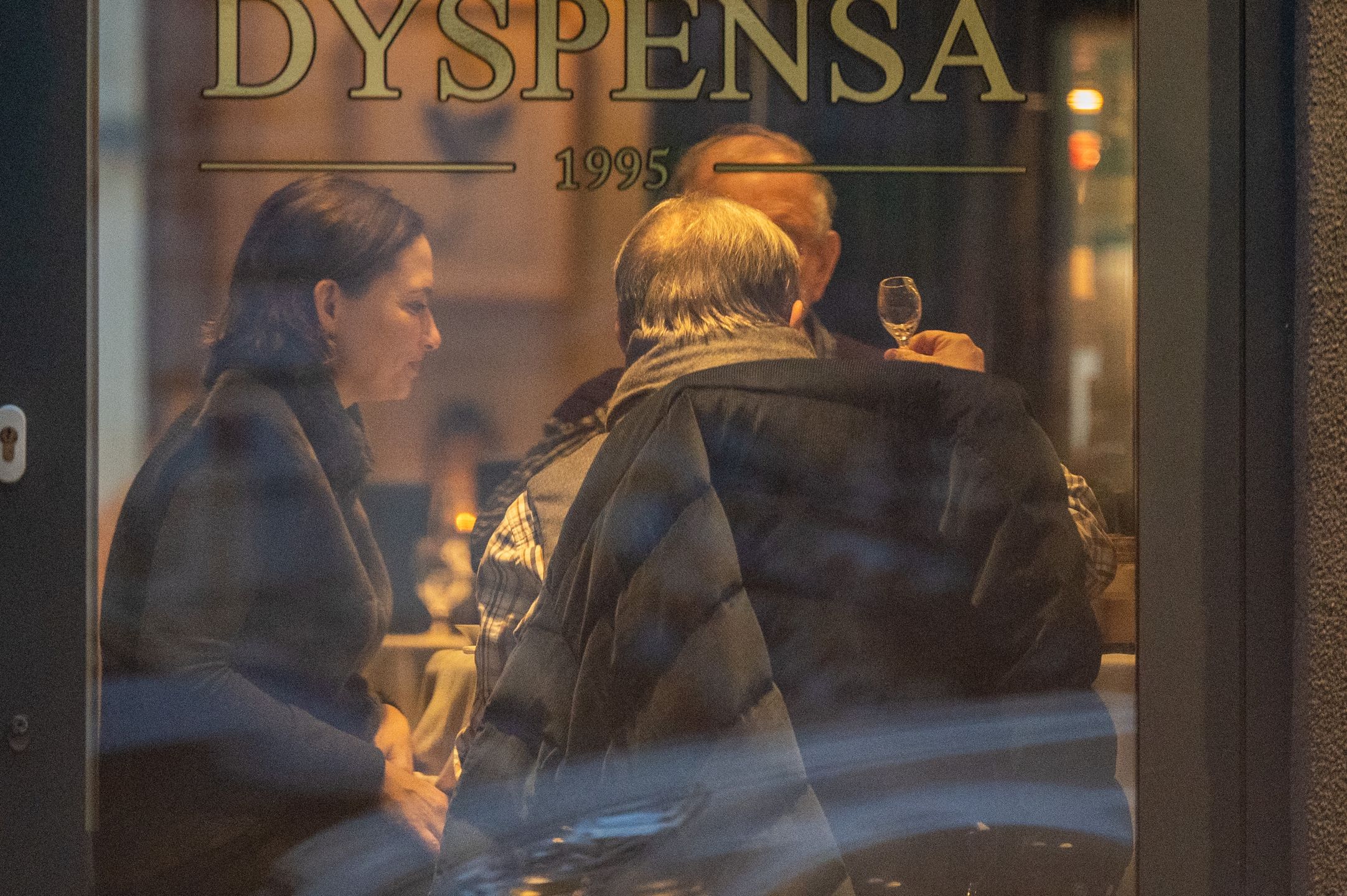 Edward Miszczak uskutecznia wypad na miasto z Anną Cieślak