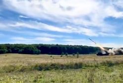 Rzadka broń w rękach Ukraińców. Potężna salwa z MLRS Bureviy