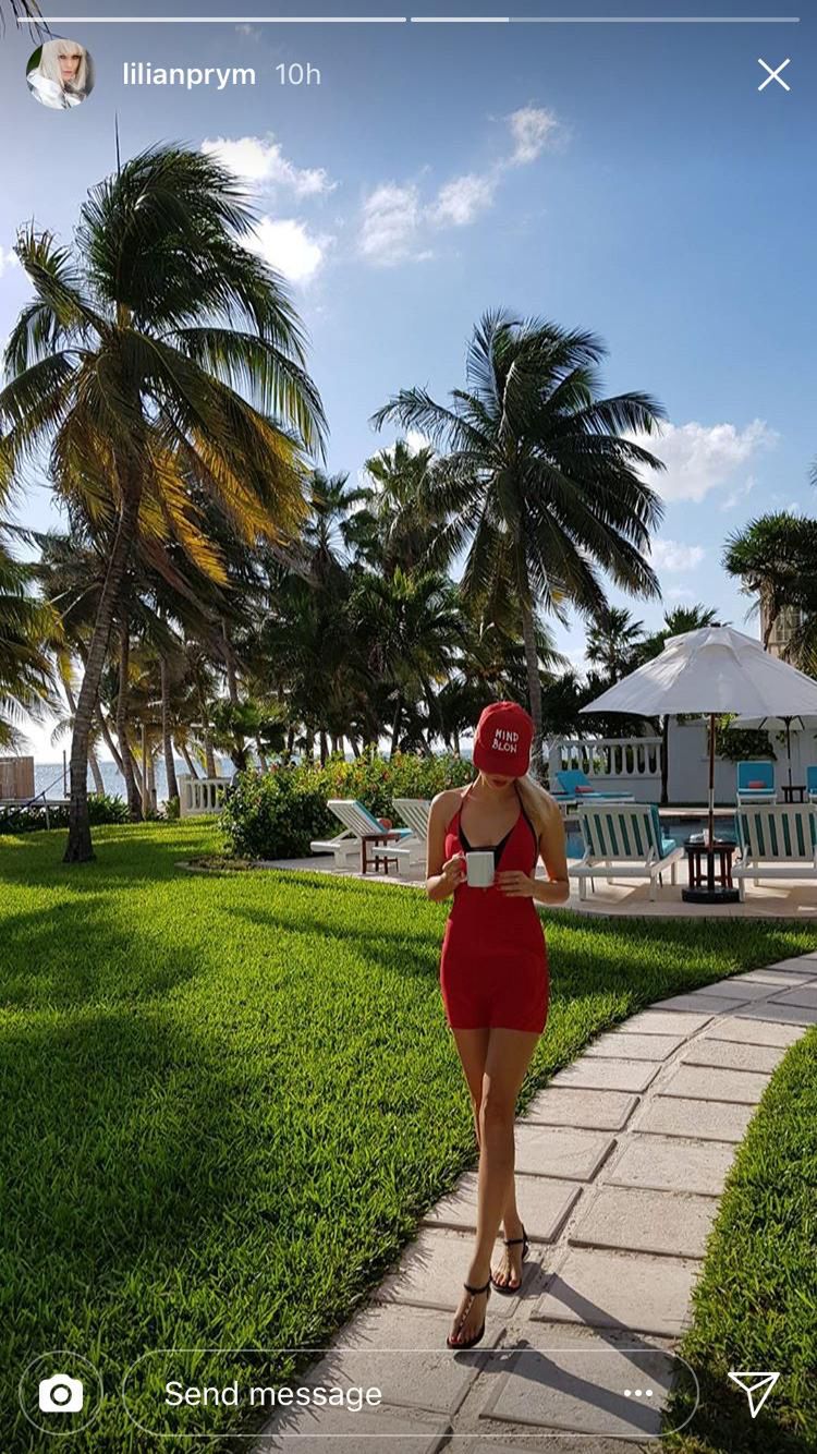 Liliana Pryma z "Project Runway" po bajkowym ślubie nadal rozkoszuje się egzotycznym Belize