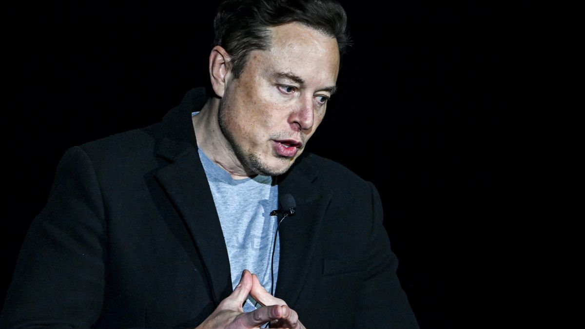 BOCA CHICA, TX - FEBRUARY 10:  SpaceX CEO Elon Musk provides an update on the development of the Starship spacecraft and Super Heavy rocket at the company's Launch facility in south Texas. Photo by Jonathan Newton/The Washington Post via Getty Images)