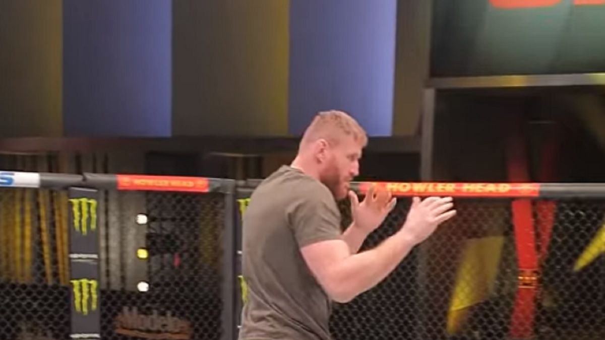 Jan Błachowicz zapoznał się z areną walki na UFC 259