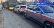 Warszawa: Pijany pasażer rozbił głową szybę w autobusie na Mokotowie