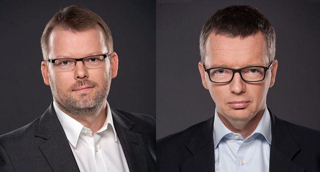Piotr Kabała i Marcin Mizgalski w Glaubicz Garwolińska Consultants