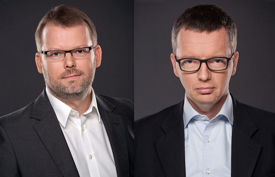Piotr Kabała i Marcin Mizgalski w Glaubicz Garwolińska Consultants