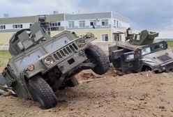 Rosjanie pokazali zniszczony sprzęt "sabotażystów". "Kiepska inscenizacja"