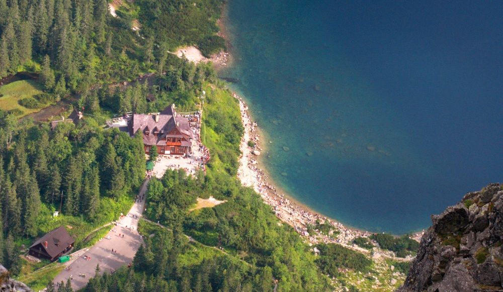 Morskie Oko to najpopularniejsze miejsce w Tatrach