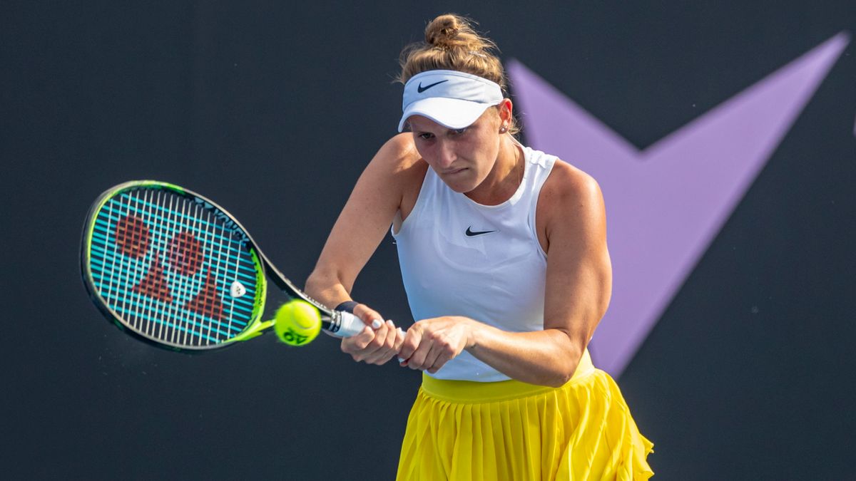 PAP/EPA / MARTIN DIVISEK / Na zdjęciu: Marketa Vondrousova