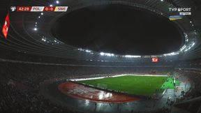 Mecz Polska - Szwecja przerwany. Wszyscy widzieli, co się stało