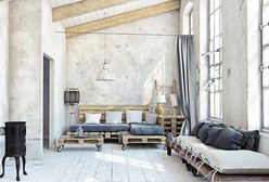 Salon w stylu rustykalnym – galeria wnętrz