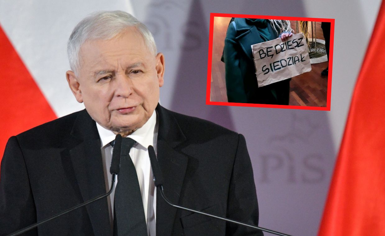 Incydent w Legnicy. Kaczyński zdziwiony. "Po raz pierwszy"