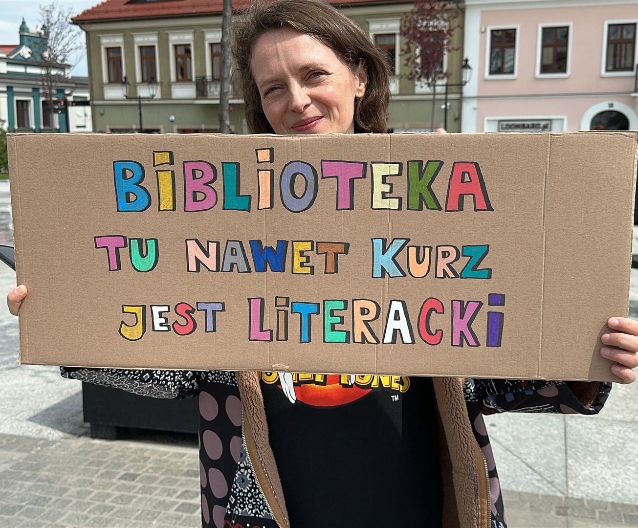 Czytelniczy Flash Mob w Bochni,. 14.05.2025