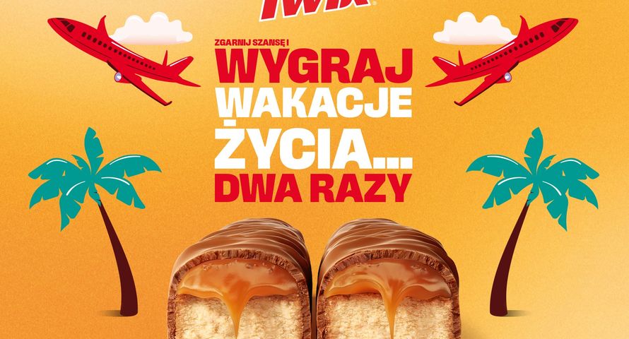 Nowa loteria Twix z podwójnymi nagrodami