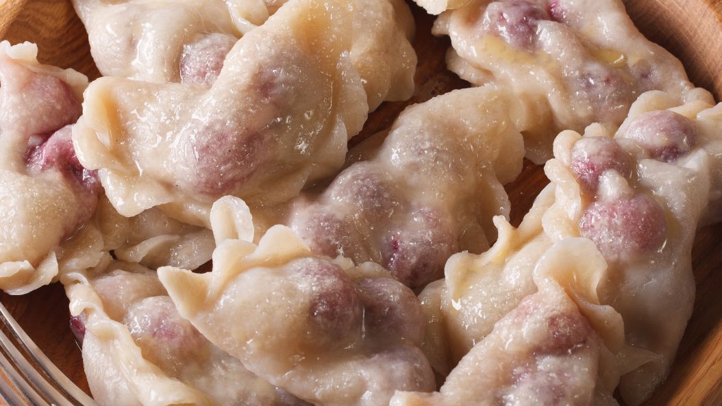 Słodko-kwaśne pierogi