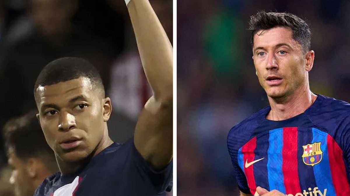 Mbappe i Lewandowski