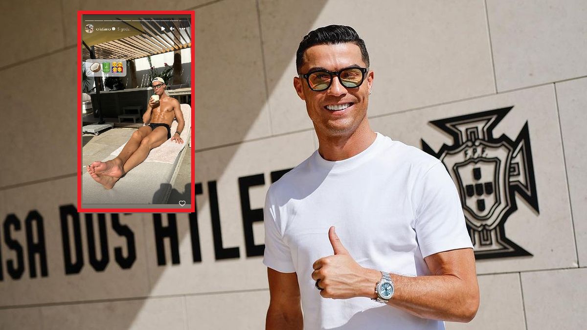 Na zdjęciu Cristiano Ronaldo