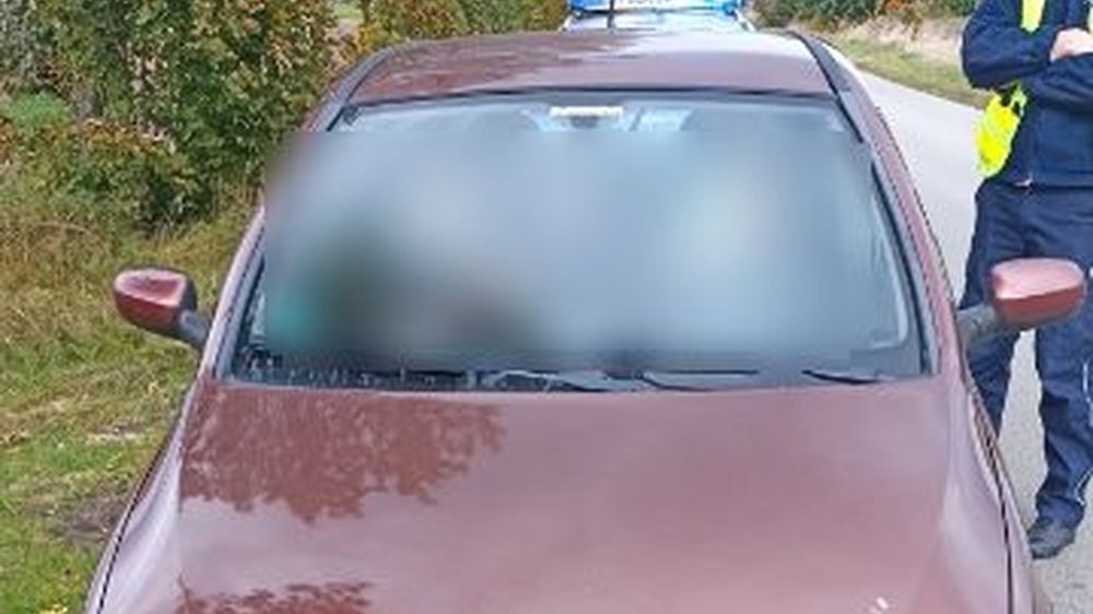 Uwagę mundurowych zwróciły nietypowe tablice rejestracyjne