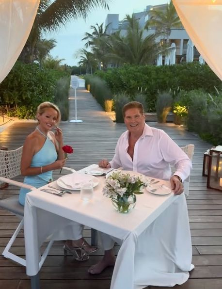 David Hasselhoff z ukochaną