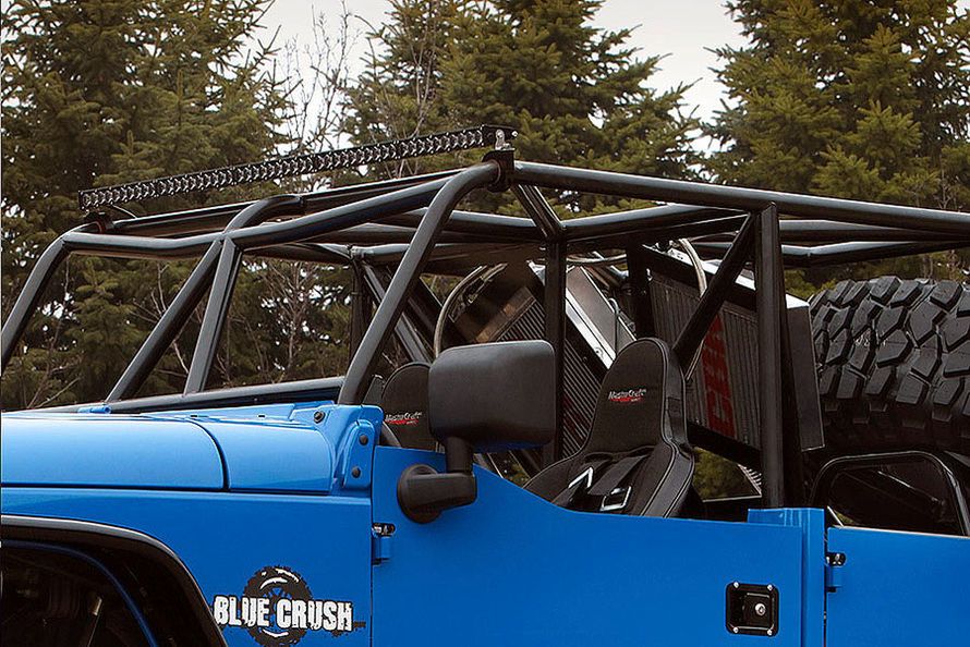 Jeep Wrangler Blue Crush