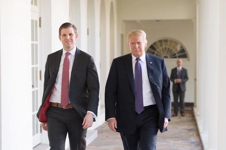 Eric i Donald Trumpowie