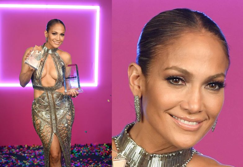Jennifer Lopez na gali Billboard Latin Music Awards 2017
