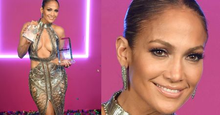 47-letnia Jennifer Lopez KUSI DEKOLTEM w dwóch seksownych sukienkach!