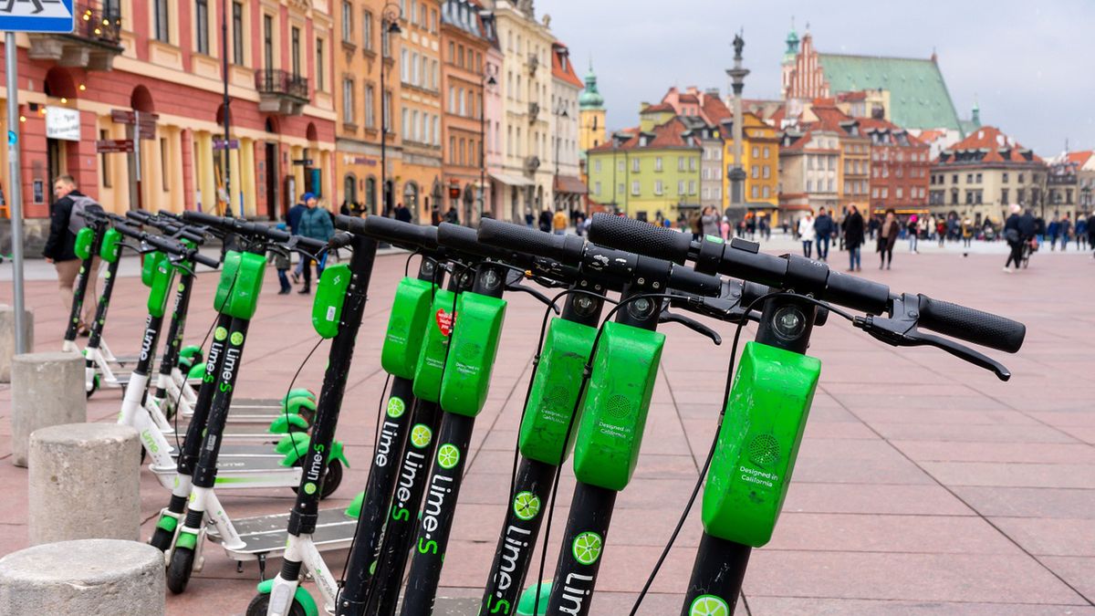 Hulajnogi Lime wracają do Warszawy. Na Veturilo jeszcze za wcześnie 1