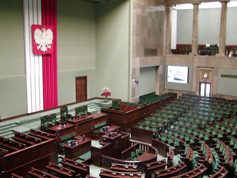 Wakacje parlamentarne, remonty w Sejmie
