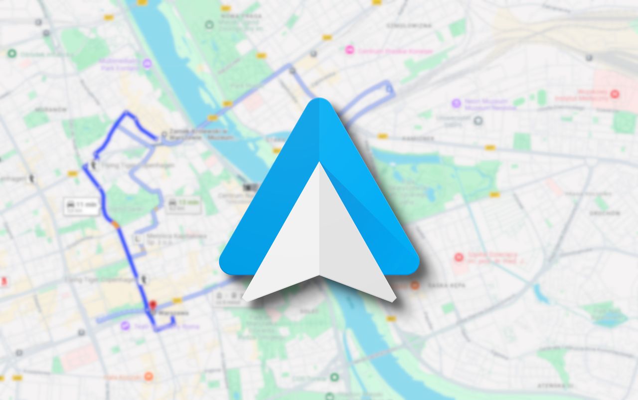 Android Auto: Mapy Google zamiast "zegarów" w kolejnych autach