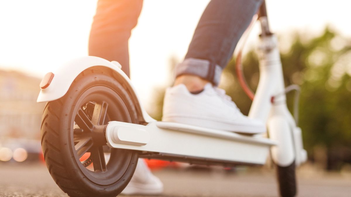 Zwiedzanie Szczecina na hulajnodze