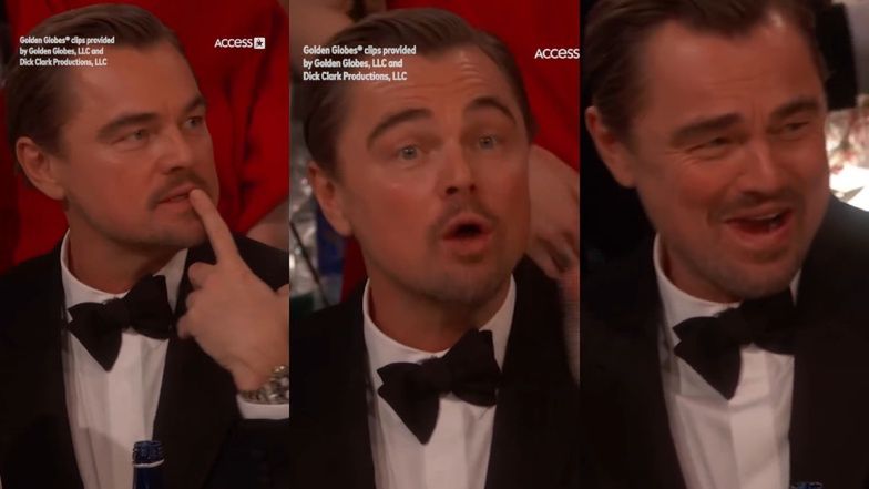 Leonardo DiCaprio zaprezentował bogatą mimikę na Złotych Globach