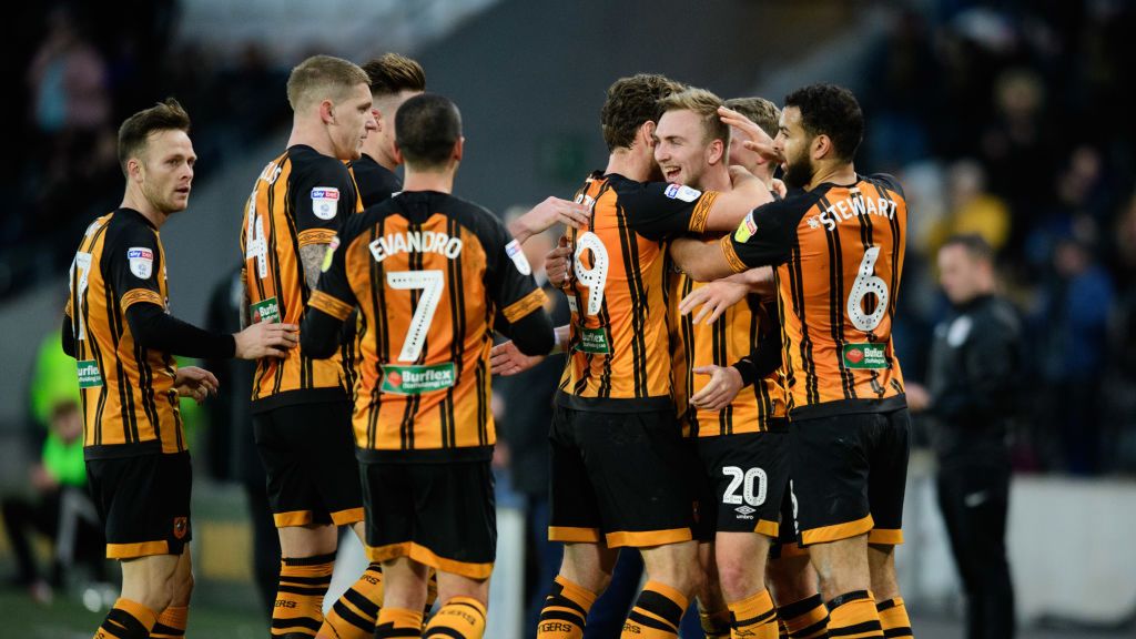 Getty Images / Chris Vaughan - CameraSport / Na zdjęciu: piłkarze Hull City