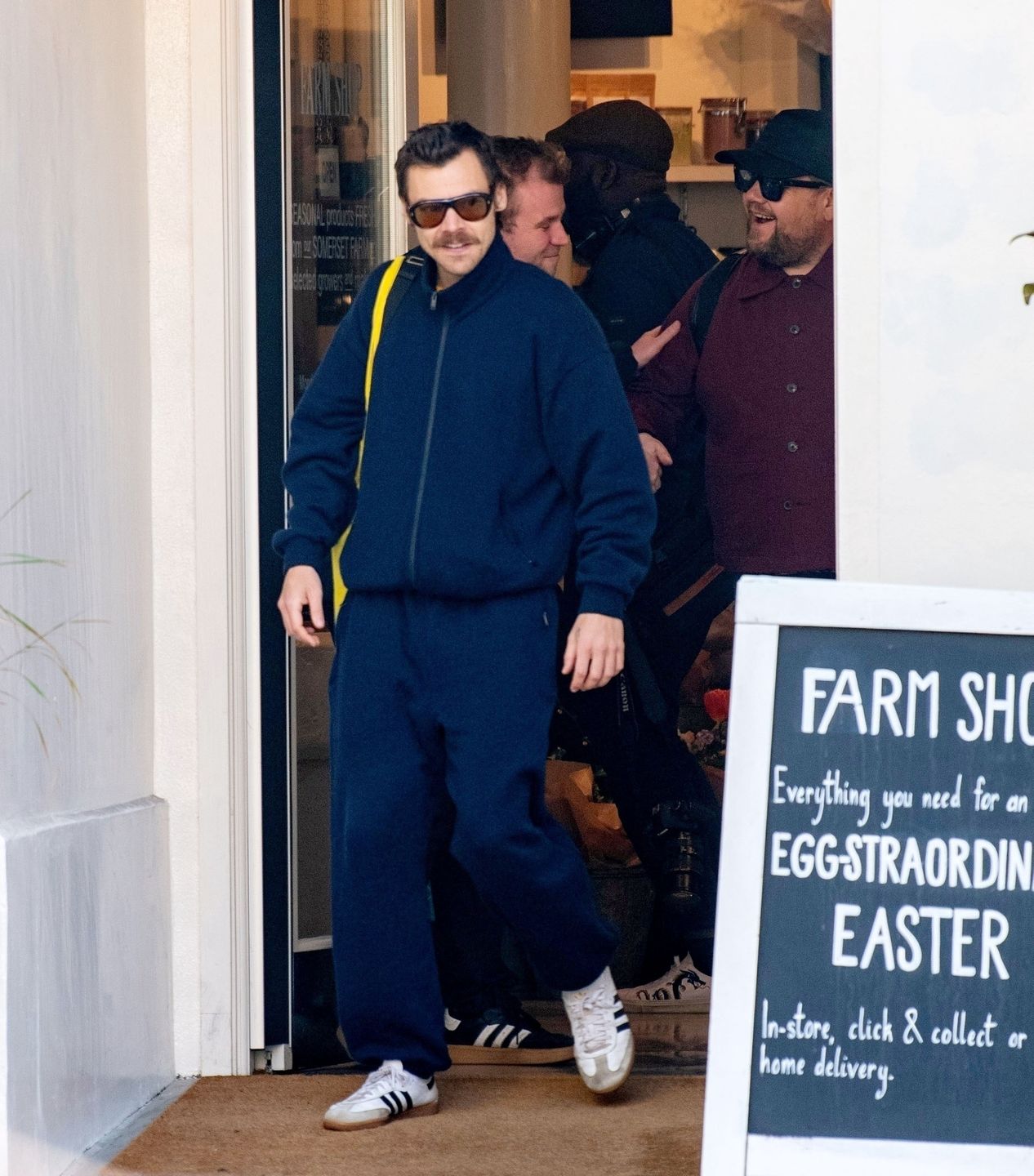 Harry Styles zapuścił bujnego wąsa