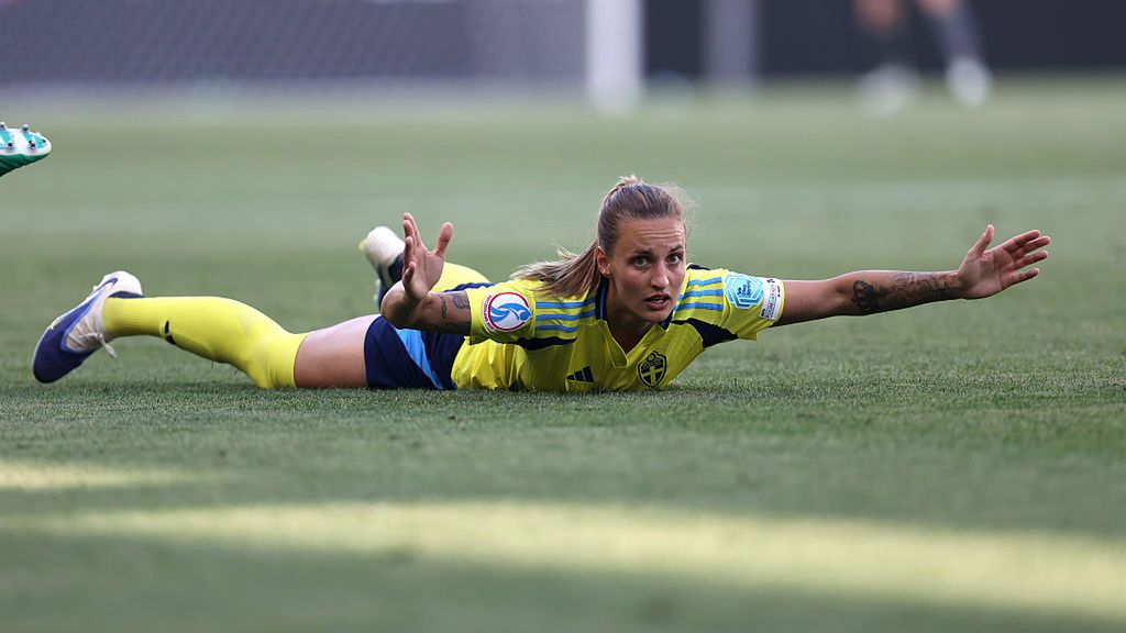 Getty Images / Charlotte Wilson - UEFA / Na zdjęciu: Nathalie Bjorn