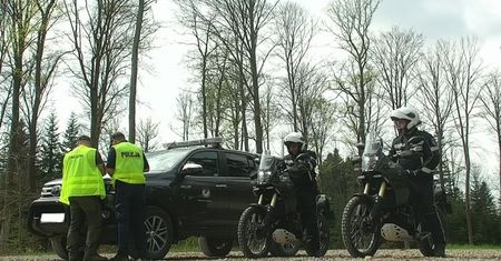 Działania Cross &amp; Quad staszowskiej drogówki