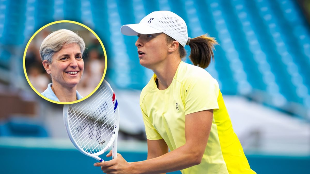 Getty Images / Robert Prange / Na zdjęciu: Iga Świątek / małe zdjęcie: Marija Cicak