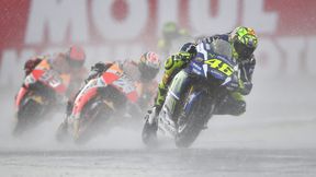 Valentino Rossi: Na mokrym torze Yamaha nie radzi sobie dobrze