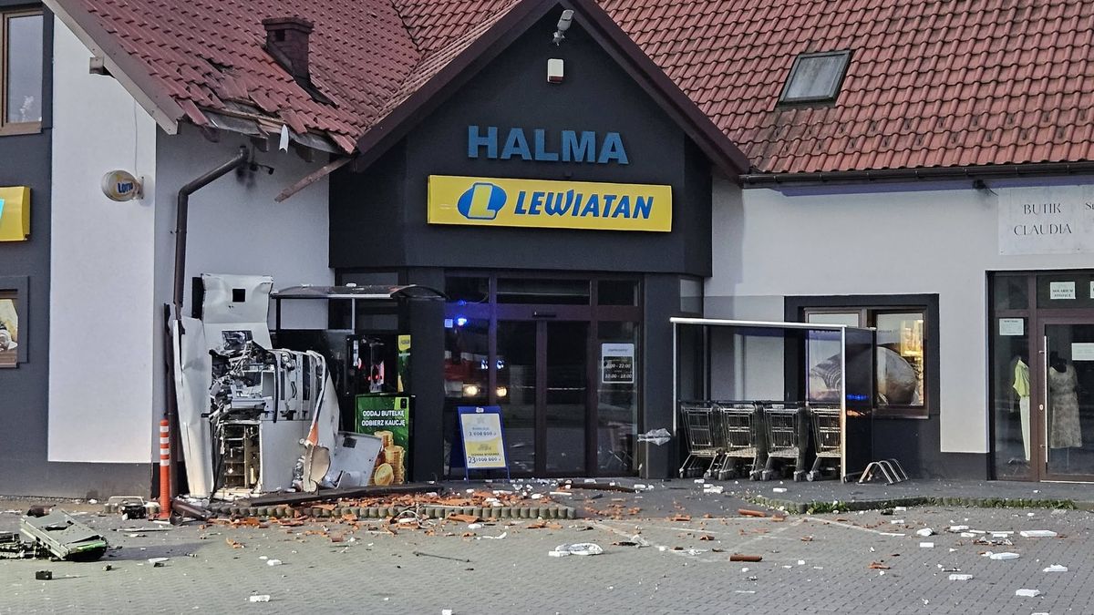Eksplozja w Czernichowie. Wysadzono bankomat