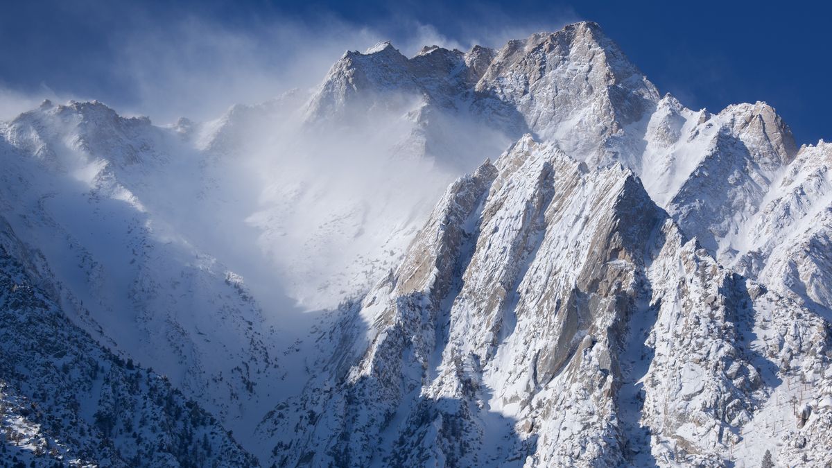 Lawina zeszła w górach Sierra Nevada